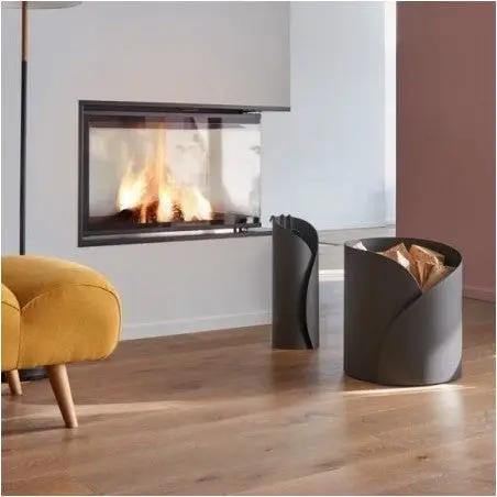 PÉTALE - Porte-bûches CBS CHAUFFE BOIS SERVICES