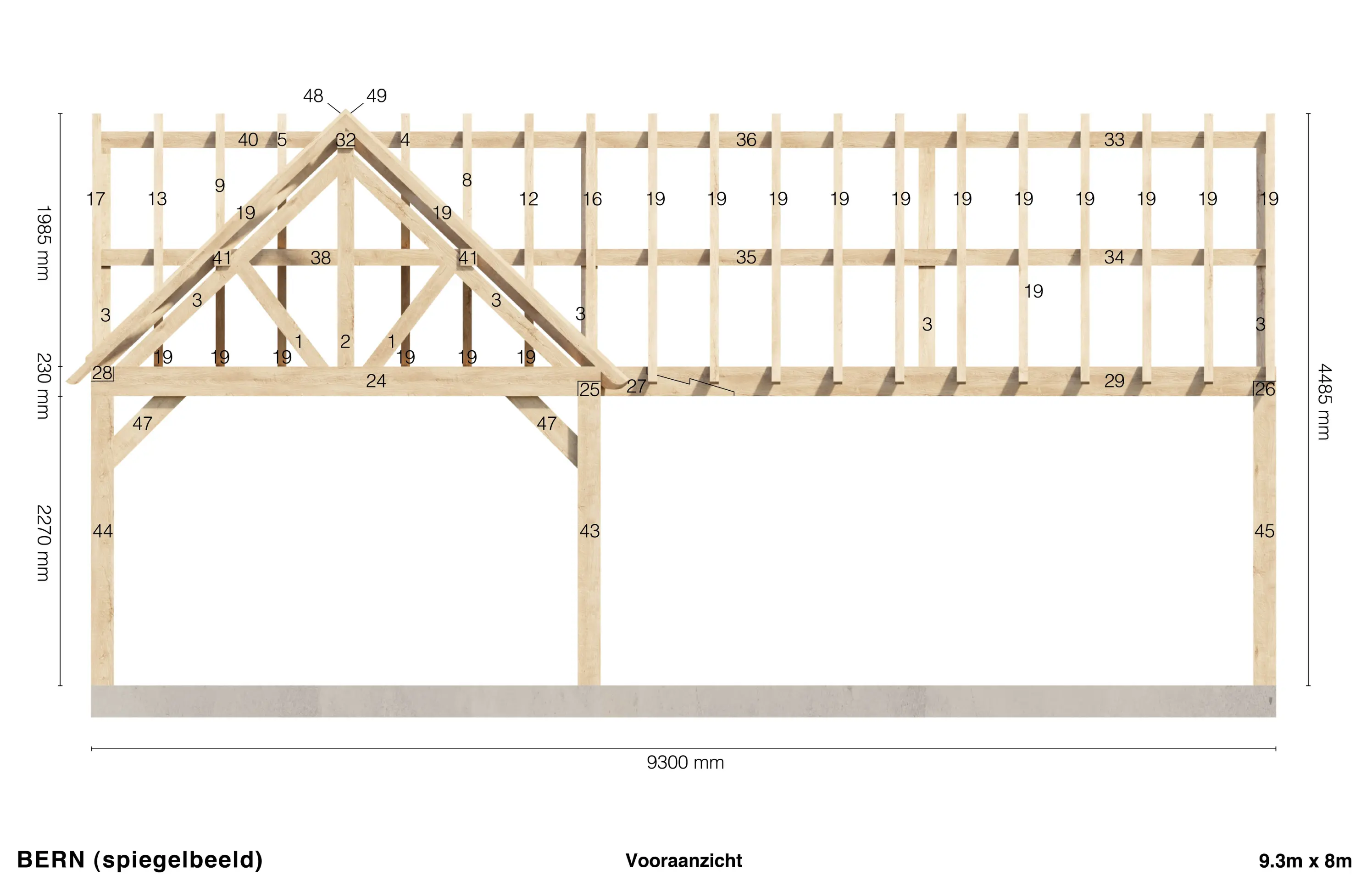 Bern Reflet My Wood Build Kit