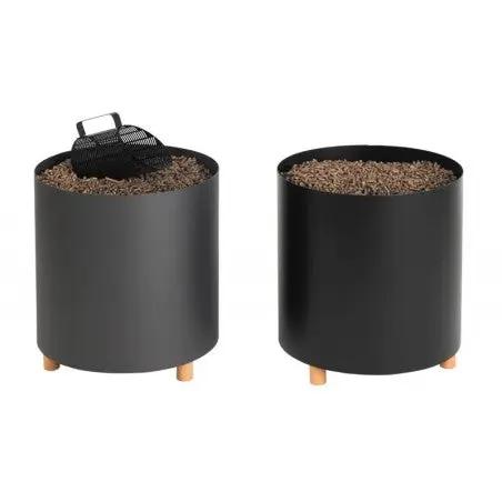 BLEND - Rangement à bois ou granulés CBS CHAUFFE BOIS SERVICES