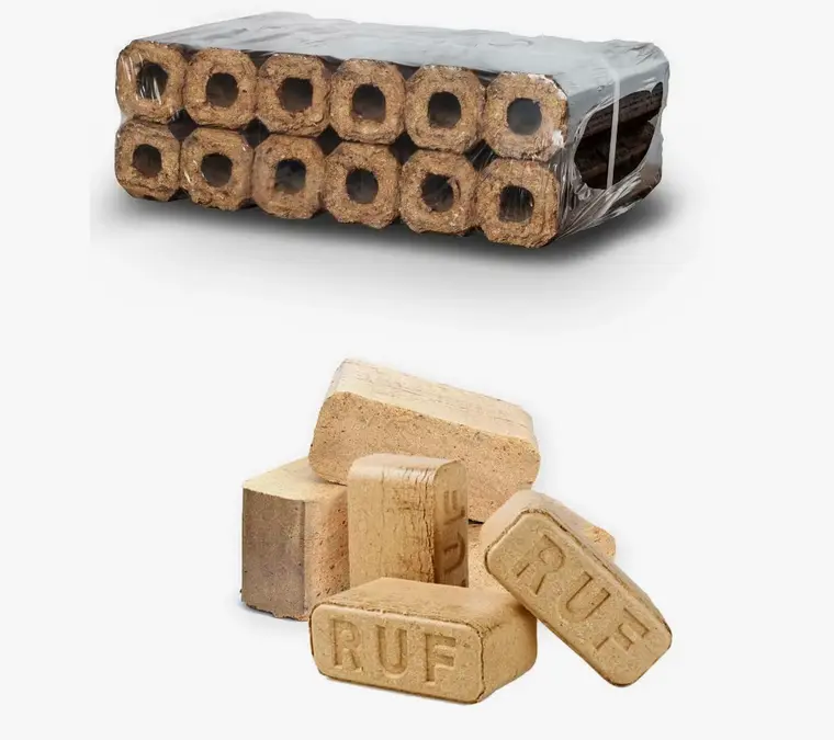 Briquettes de bois Pini-Kay 60KG Poussière-bois-de-chauffage
