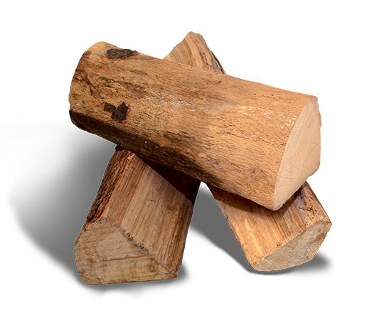 Les bûches à haut rendement Poussière-bois-de-chauffage