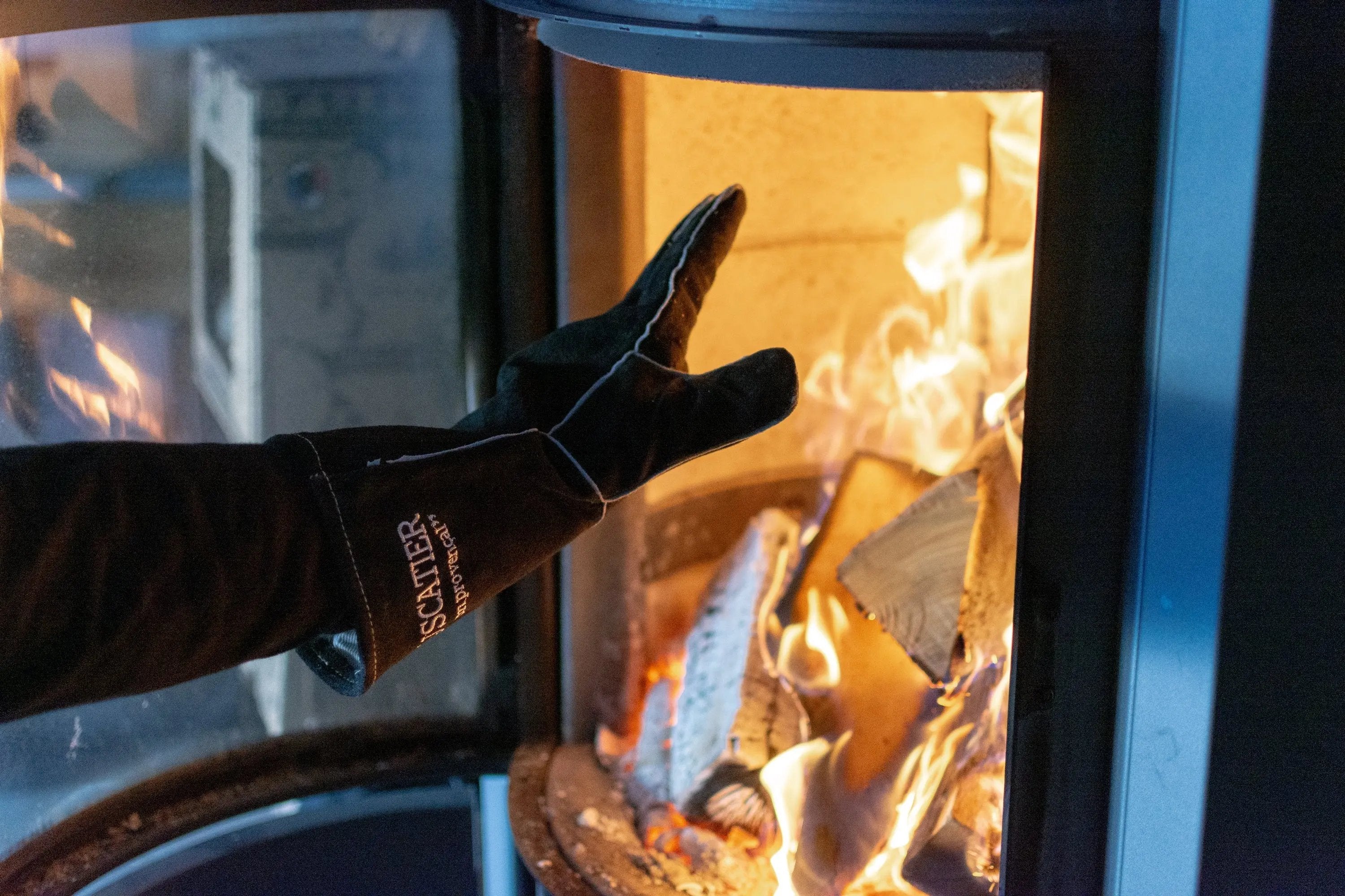 Gants anti-chaleur Le Bouscatier " Le bucheron provençal "