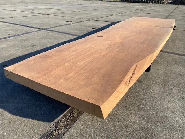 Planche en tronc d'Afrormosia – 4280 x 1060 x 80 mm – Ponçé My Wood Build Kit