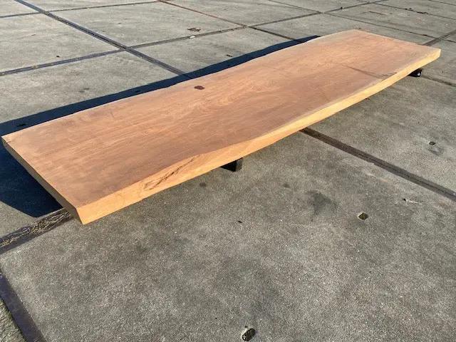 Planche en tronc d'Afrormosia – 4280 x 1060 x 80 mm – Ponçé My Wood Build Kit