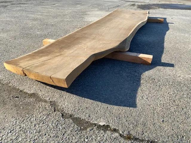 Planche en tronc de Chêne – 2980 x 660 x 55 mm – Ponçé My Wood Build Kit