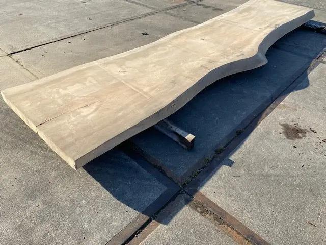 Planche en tronc de peuplier– 3480 x 760 x 80 mm – Ponçé My Wood Build Kit