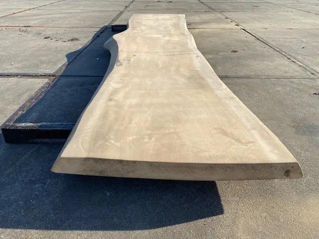 Planche en tronc de peuplier– 3480 x 760 x 80 mm – Ponçé My Wood Build Kit