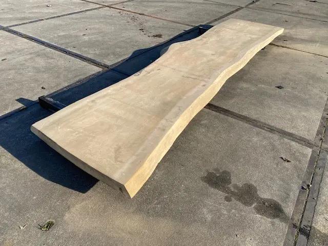 Planche en tronc de peuplier– 3480 x 760 x 80 mm – Ponçé My Wood Build Kit