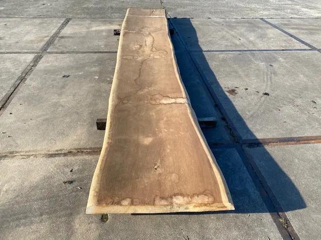 Planche en tronc de Chêne  – 4620 x 700 x 75 mm – Ponçé My Wood Build Kit