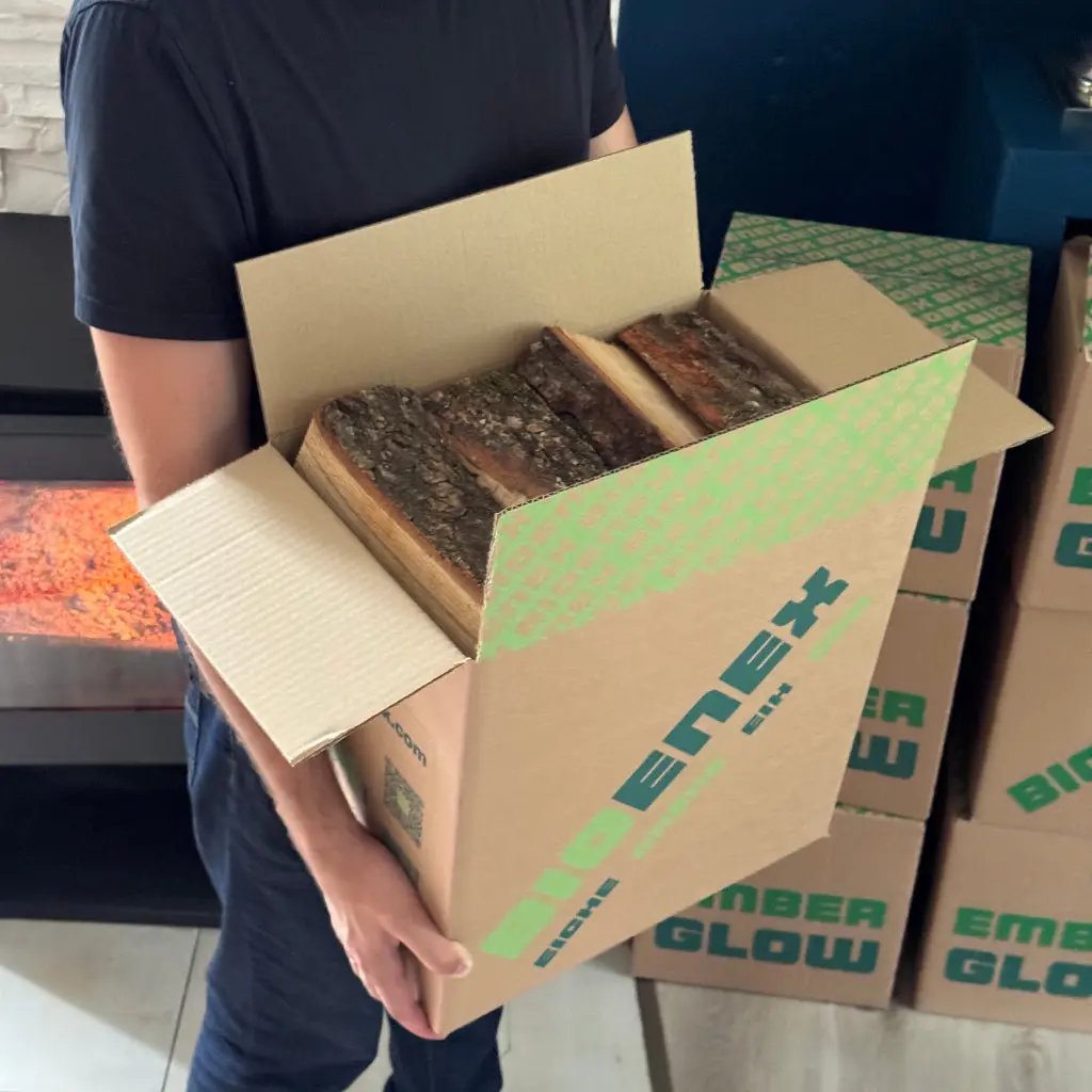 Bois de Chauffage en Chêne séché au four Bioenex France