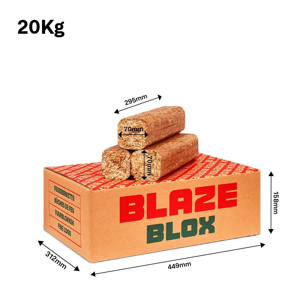 Bûches de Feu BlazeBlox Bioenex France