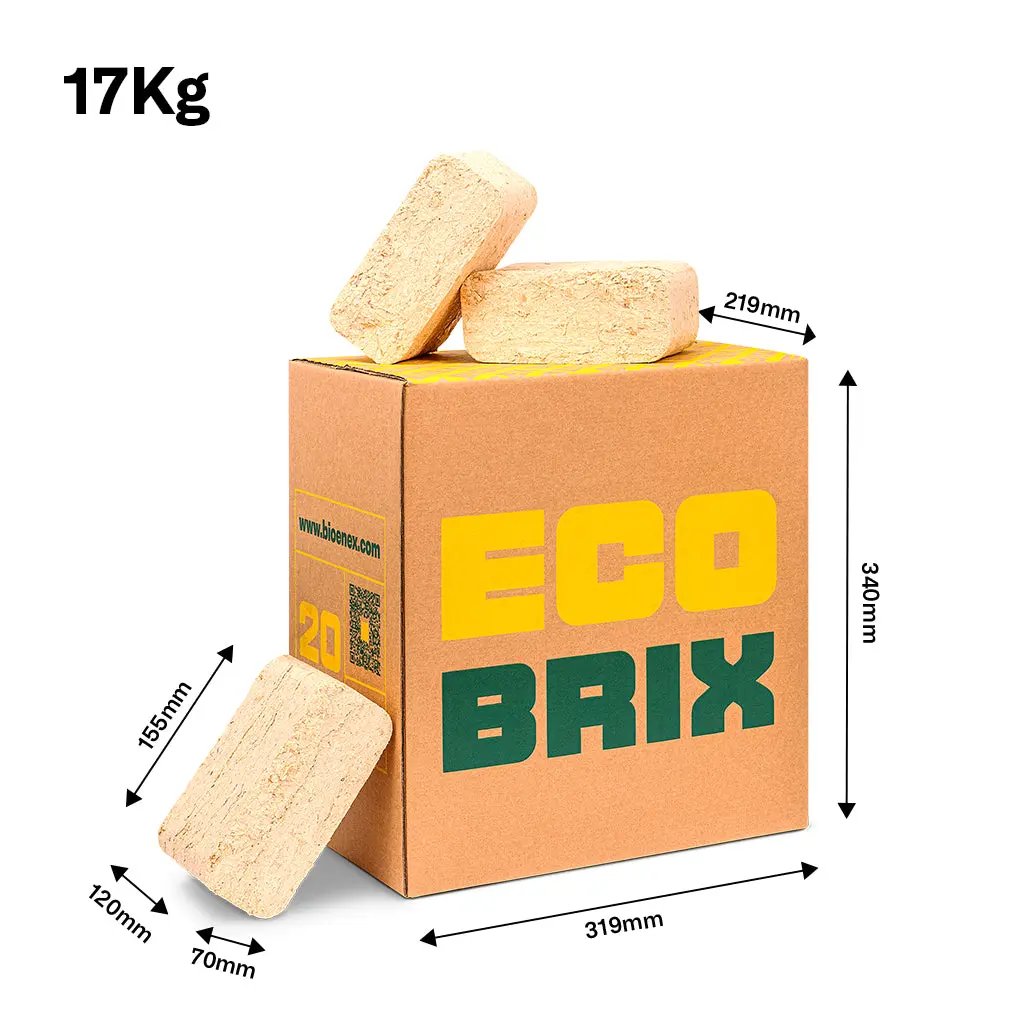 Briquettes de Sciure EcoBrix Bioenex France