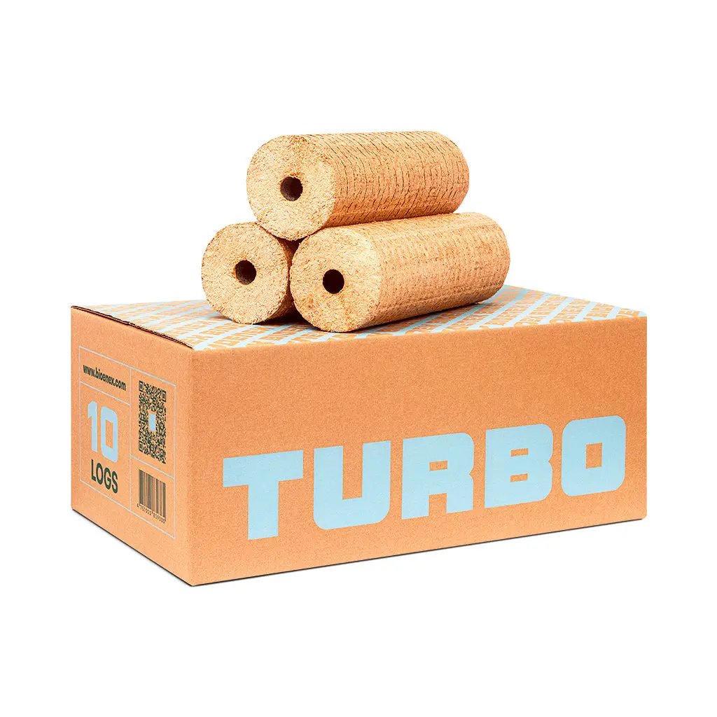 Bûches de bois densifié Turbo Bioenex France