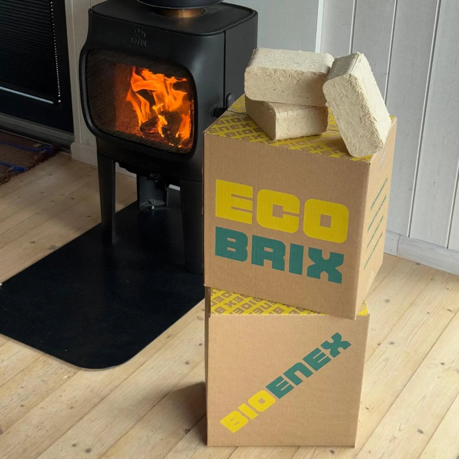 Briquettes de Sciure EcoBrix Bioenex France