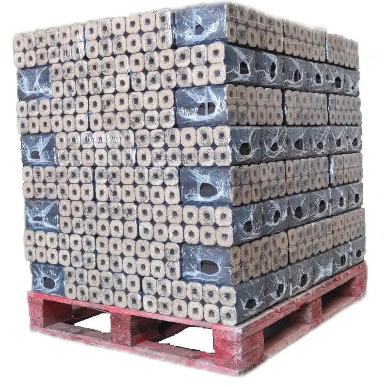 Briquettes de bois Pini Kay dur chêne combustible 960 kg Poussière-bois-de-chauffage