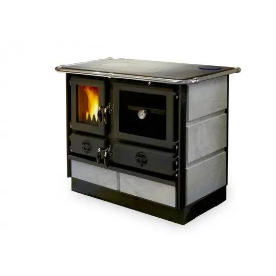 MBS Magnum Cuisinière à bois en pierre ollaire Poussière-bois-de-chauffage