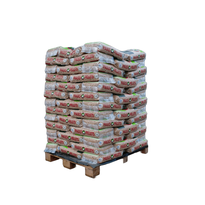 Granulés de bois PAULS Pellets - 104 sacs de 10kg Ma boutique