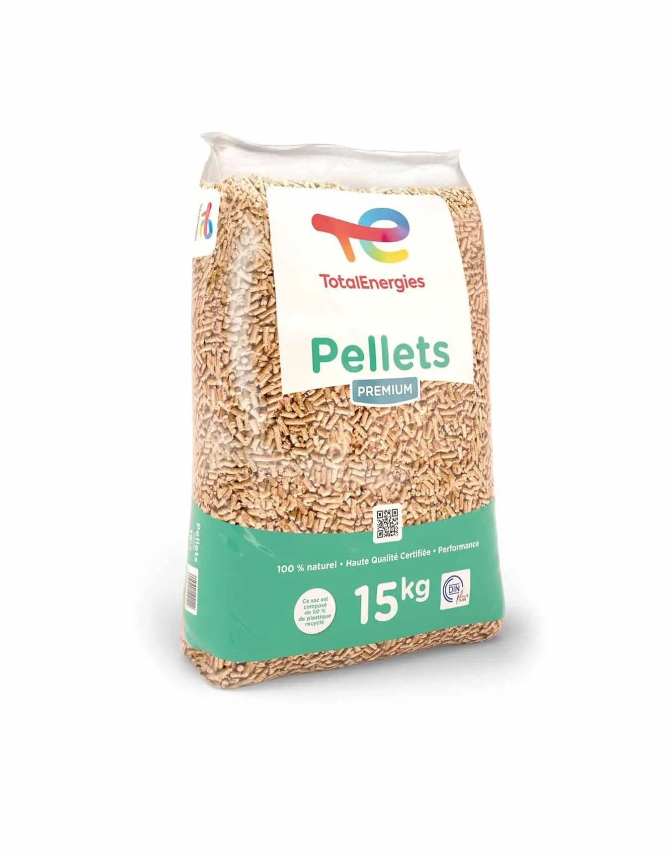 Palette de granulés de bois Total Energies 66 sacs de 15kg BAILLET