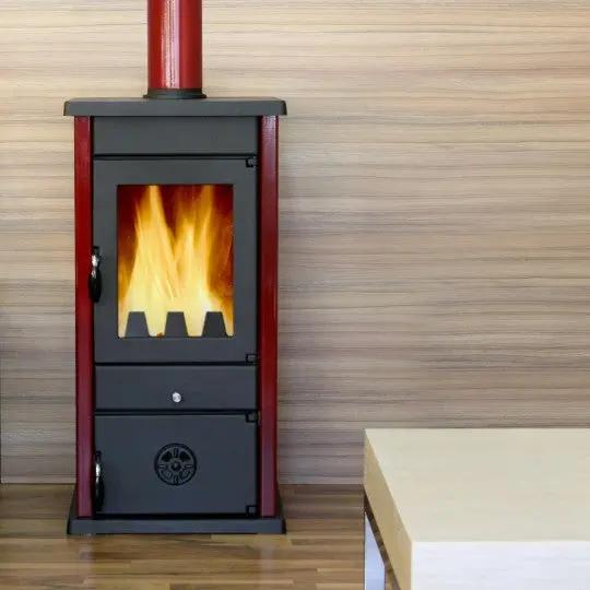 Poêle à bois MBS Vesta Poussière-bois-de-chauffage