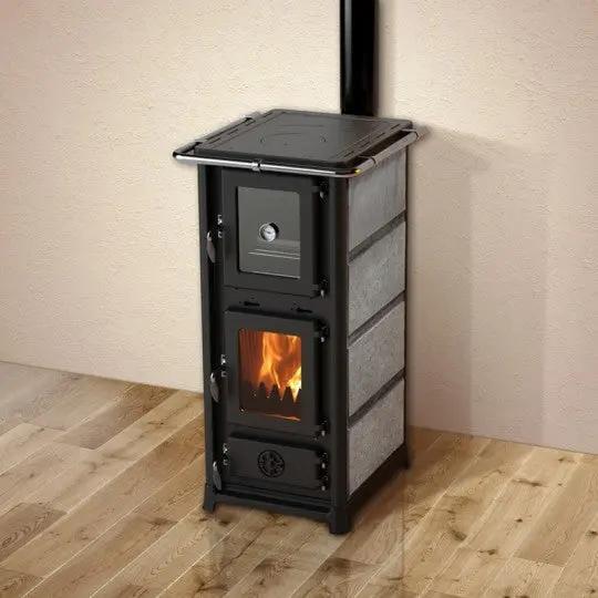 Poêle à bois Olympia pierre ollaire Poussière-bois-de-chauffage