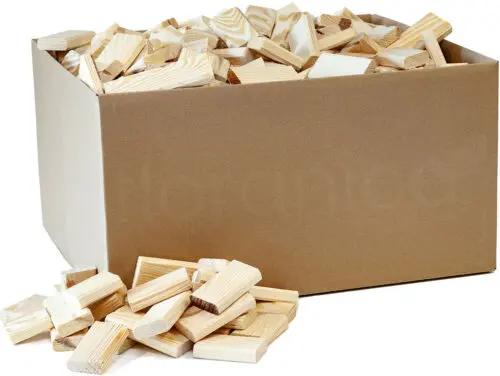 Morceaux de bois Blocs de bois Bois de construction Bois de chauffage Bois de cheminée Feu 20kg Poussière-bois-de-chauffage