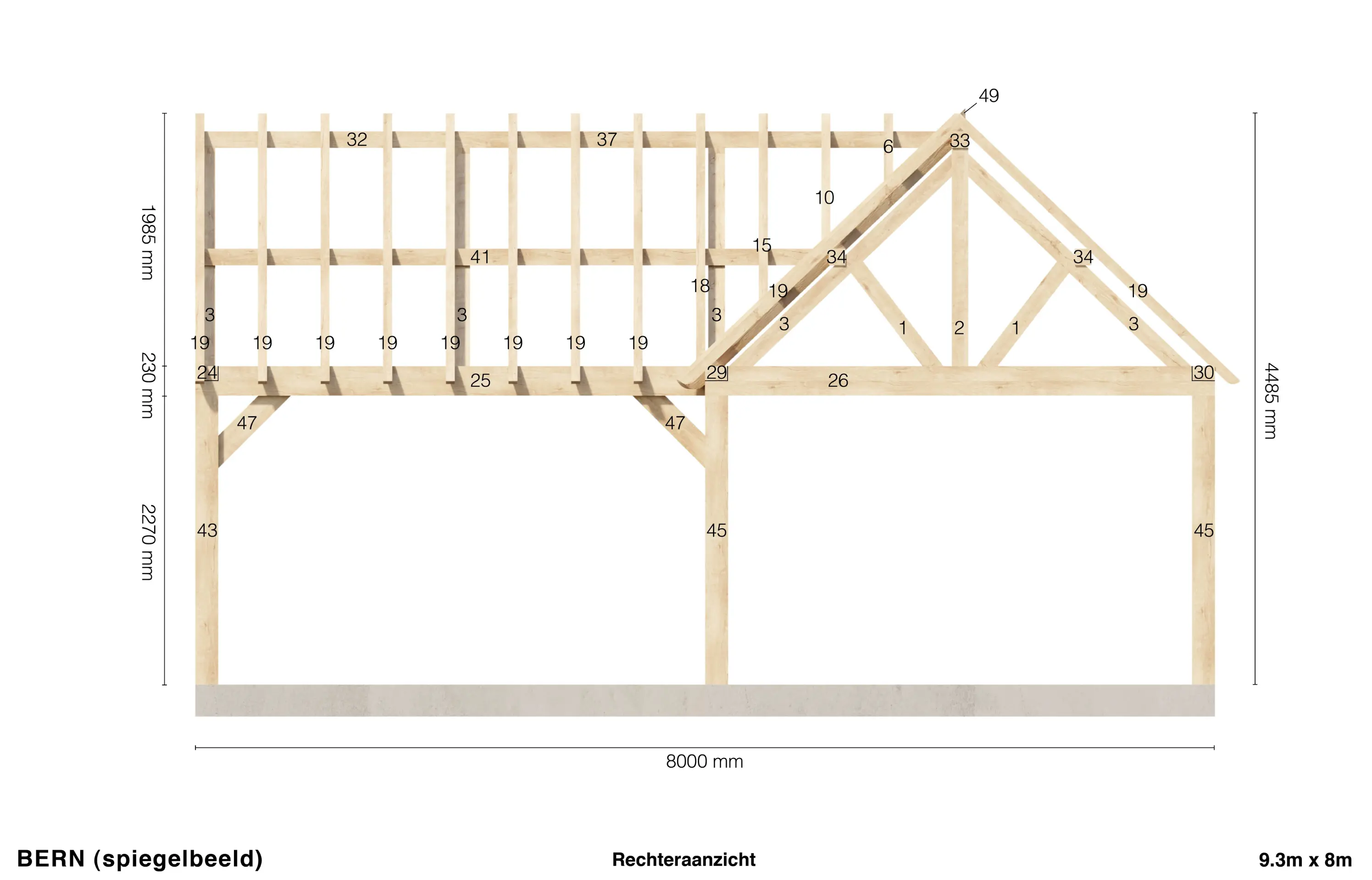 Bern Reflet My Wood Build Kit