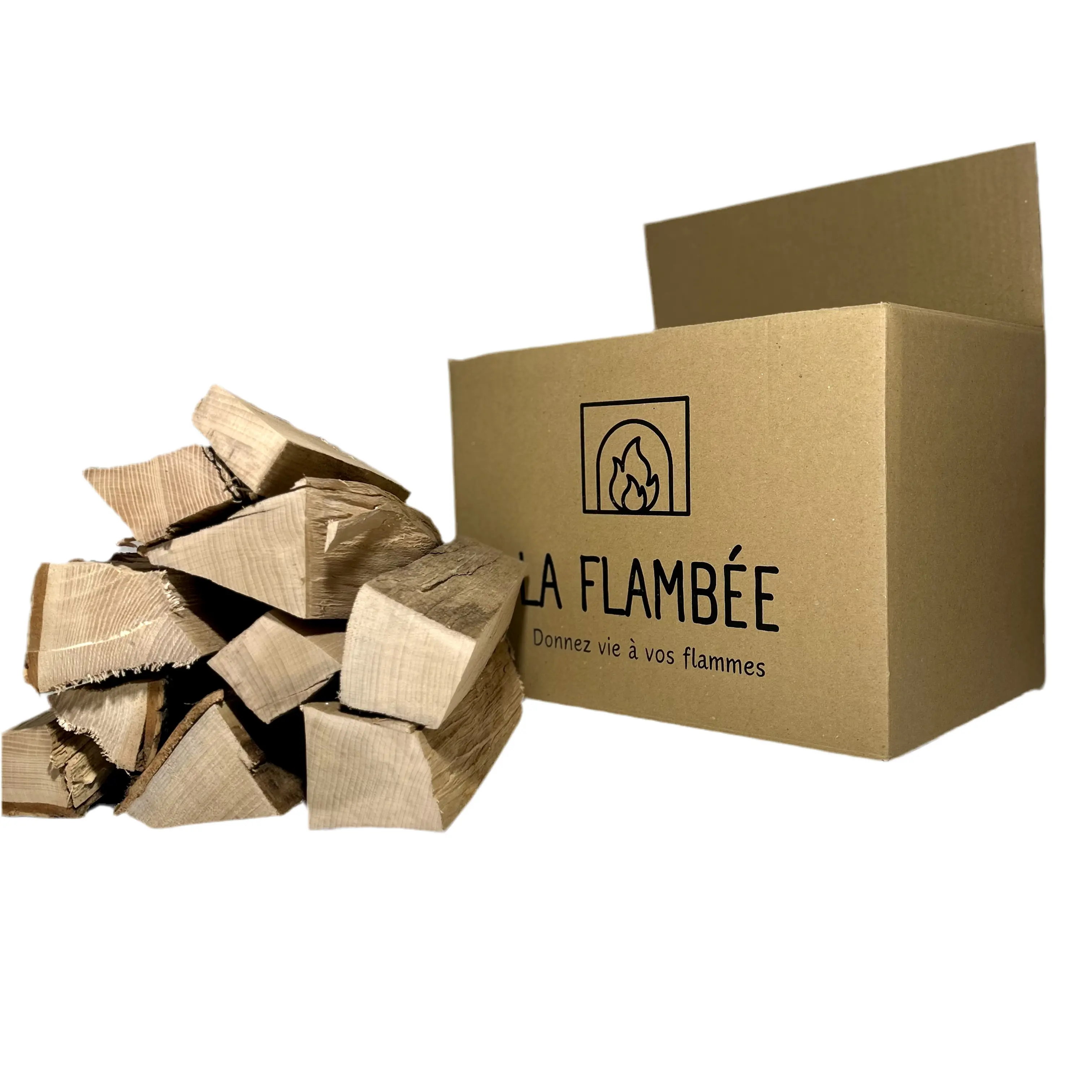 Bois de chauffage - 10kg La Flambée