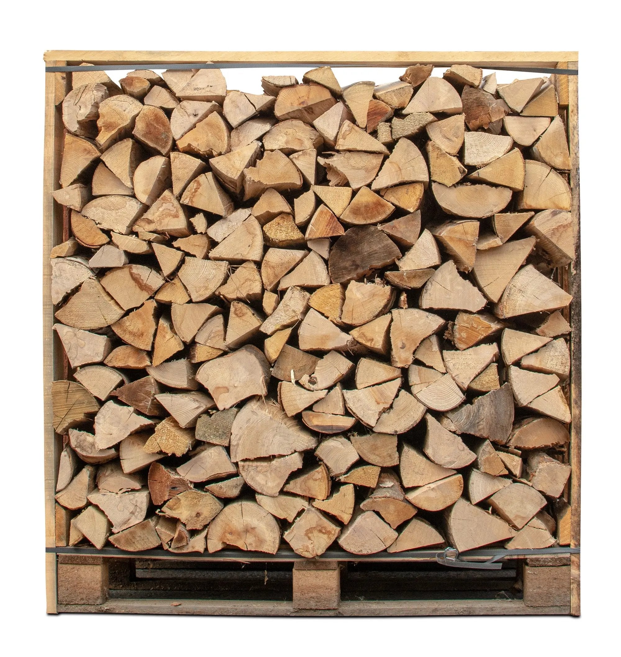 KIT : 1,5 stères en 30cm - Bois de Chauffage extra sec - chêne / hêtre / châtaignier + Bois d'allumage + Allumes-feu Le Bouscatier " Le bucheron provençal "