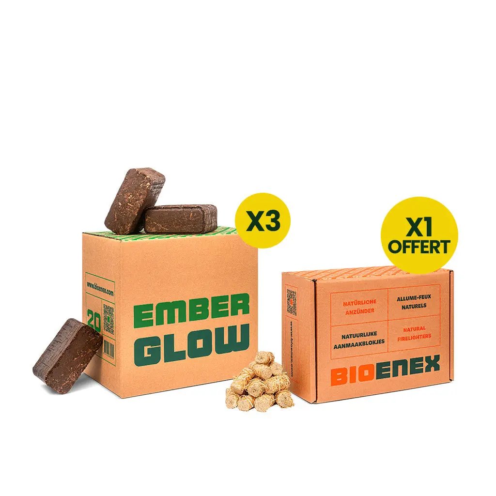 Offre Spéciale 3 + 1 Gratuit – Allume-feux Offert Bioenex France