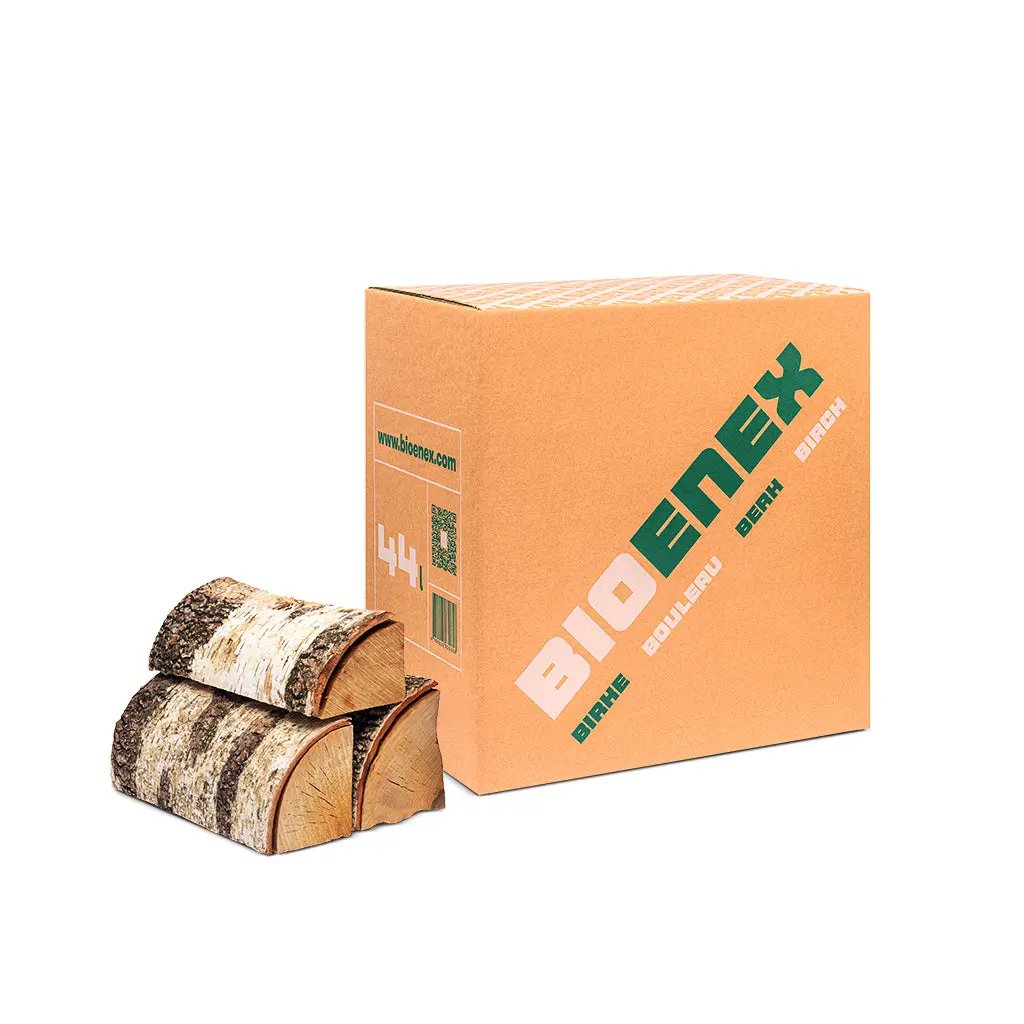 Bois de Chauffage de Bouleau séché au four Bioenex France