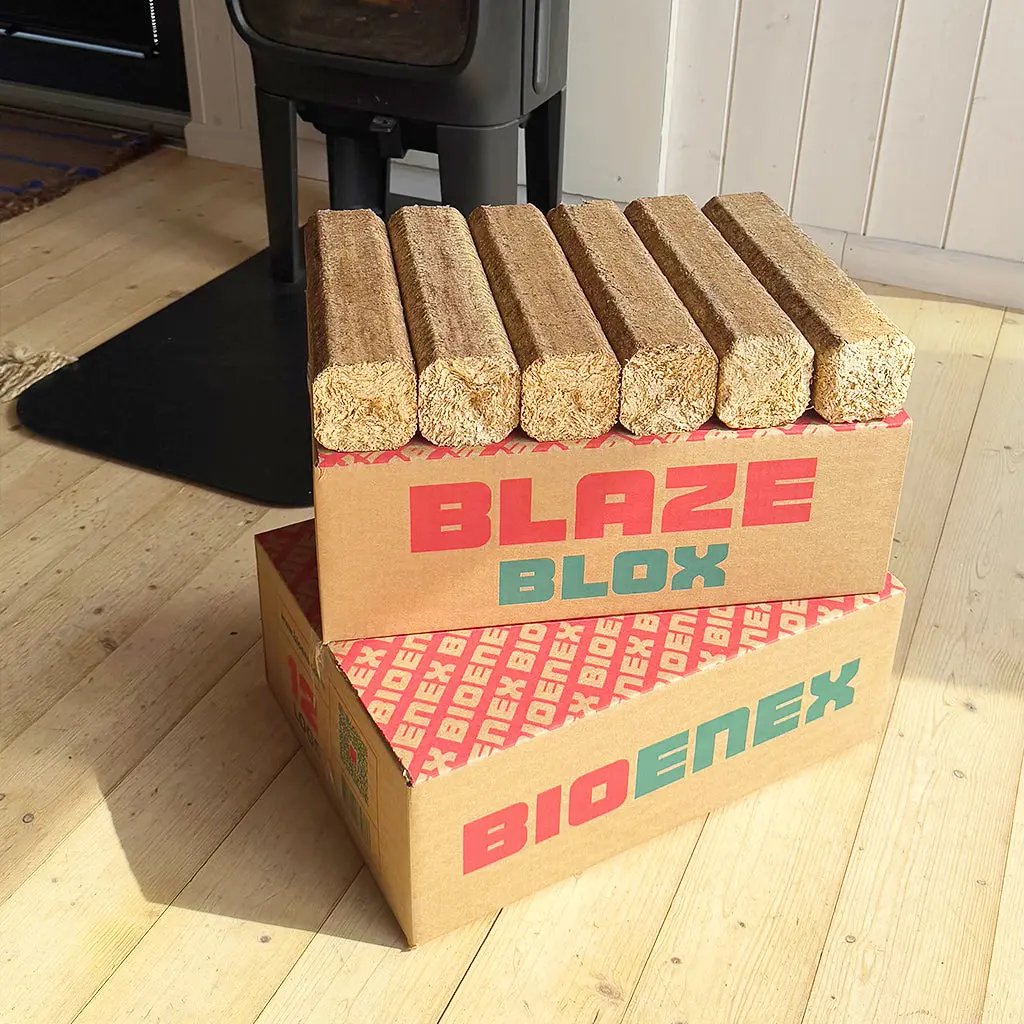 Bûches de Feu BlazeBlox Bioenex France