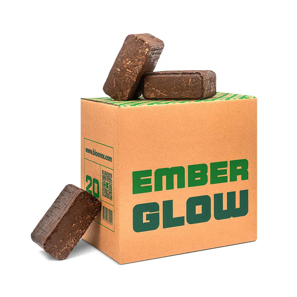 Briquettes de nuit Emberglow Bioenex France