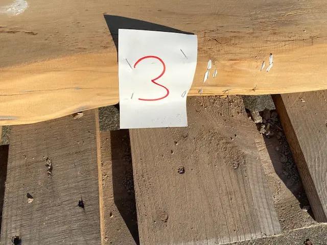 Plateau en bois de cèdre –2850 x 980 x 60 mm – Poncé My Wood Build Kit