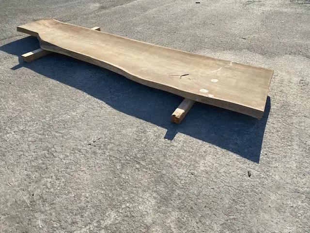 Planche en tronc de Chêne – 2980 x 660 x 55 mm – Ponçé My Wood Build Kit