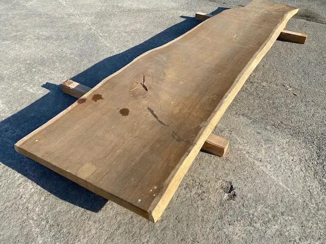 Planche en tronc de Chêne – 2980 x 660 x 55 mm – Ponçé My Wood Build Kit