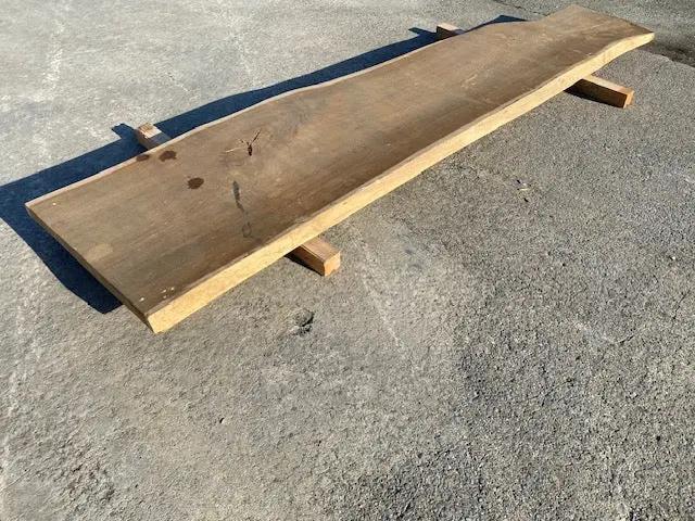 Planche en tronc de Chêne – 2980 x 660 x 55 mm – Ponçé My Wood Build Kit