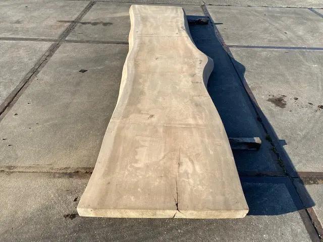 Planche en tronc de peuplier– 3480 x 760 x 80 mm – Ponçé My Wood Build Kit