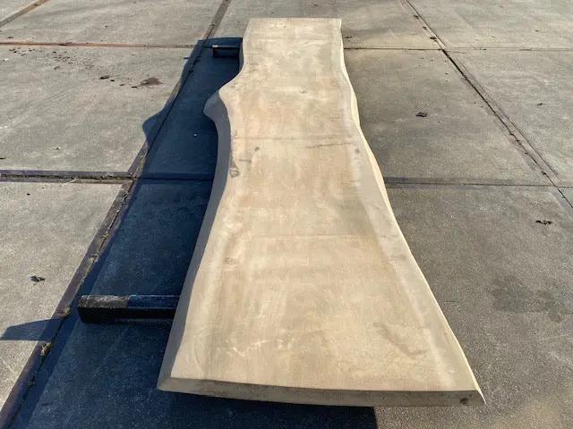 Planche en tronc de peuplier– 3480 x 760 x 80 mm – Ponçé My Wood Build Kit