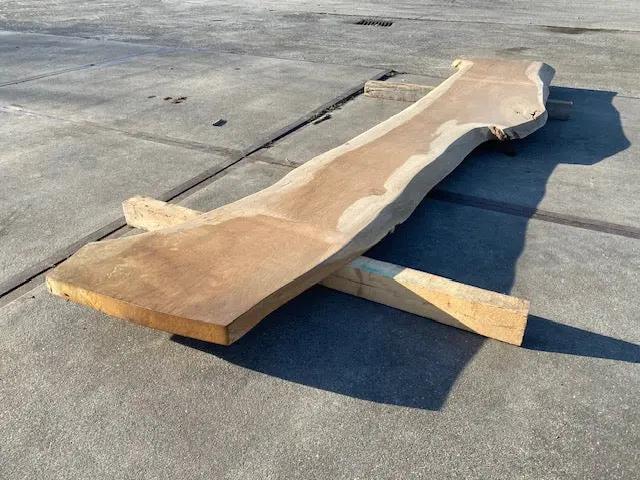 Planche en tronc de Chêne – 3100 x 500 x 50 mm – Ponçé My Wood Build Kit