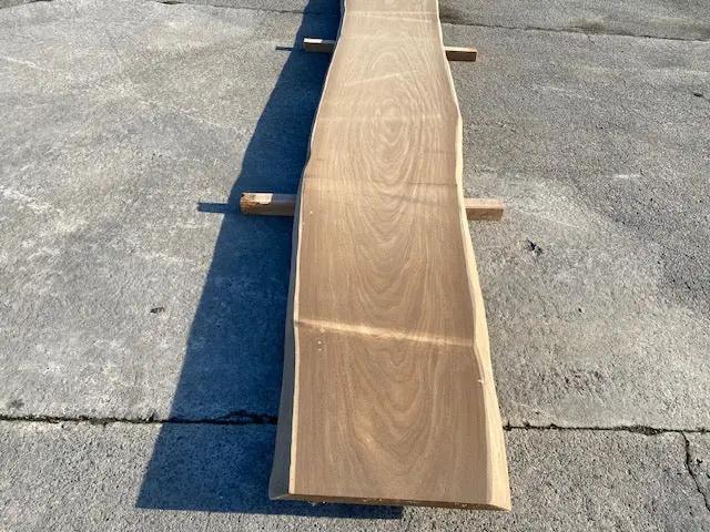 Planche en tronc d'Afrormosia – 4500 x 720 x 40 mm My Wood Build Kit