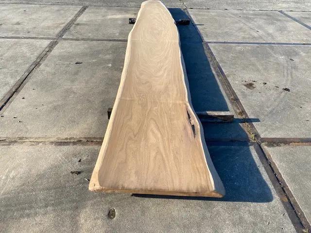 Planche en tronc d'Afrormosia – 4500 x 660 x 40 mm – Ponçé My Wood Build Kit