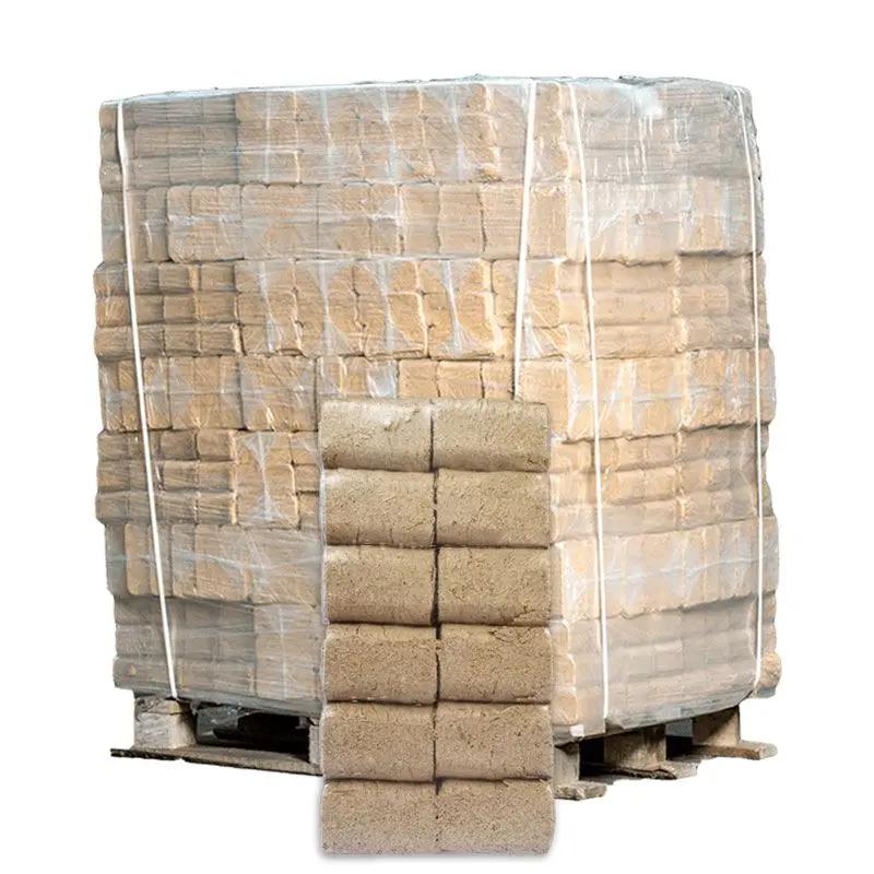 Briquettes de coques de tournesol Cheminée RUF Palette 800 kg|66x12kg Poussière-bois-de-chauffage