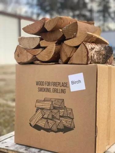 Bouleau 660kg Bois de chauffage et barbecue Poussière-bois-de-chauffage