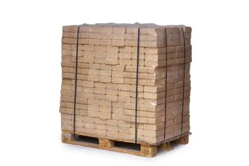 Briquettes de bois Ruf bois dur hêtre chêne Briquettes bois de chauffage 10kg x 96 960kg Palette Poussière-bois-de-chauffage