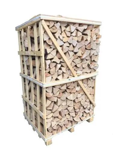 Hêtre Bois de chauffage Bois de chauffage FREI HAUS, 33 cm sec 2,0 RM sur palette Poussière-bois-de-chauffage