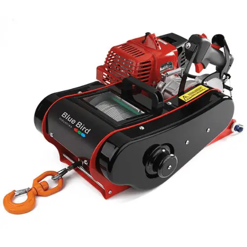 Treuil à moteur blue bird bb-1610x - treuil de débardage thermique 2t-neuf Barrau Machines Agricoles